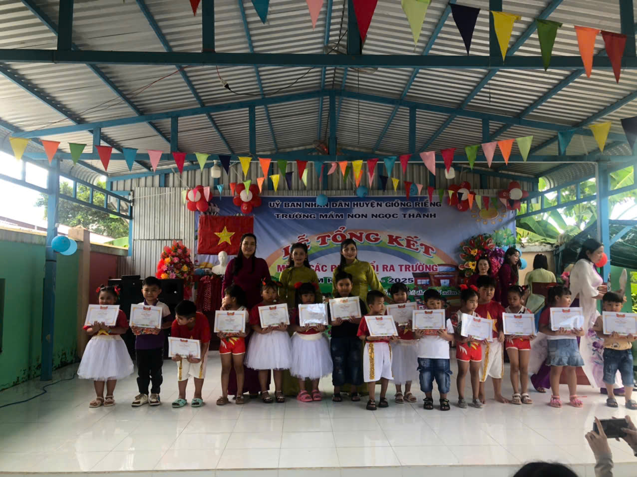 Tổng kết năm học 2024-2025 của trường Mầm non Ngọc Thành